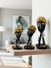 The Whispering Stone Trio - Premium Polyresin Figurines